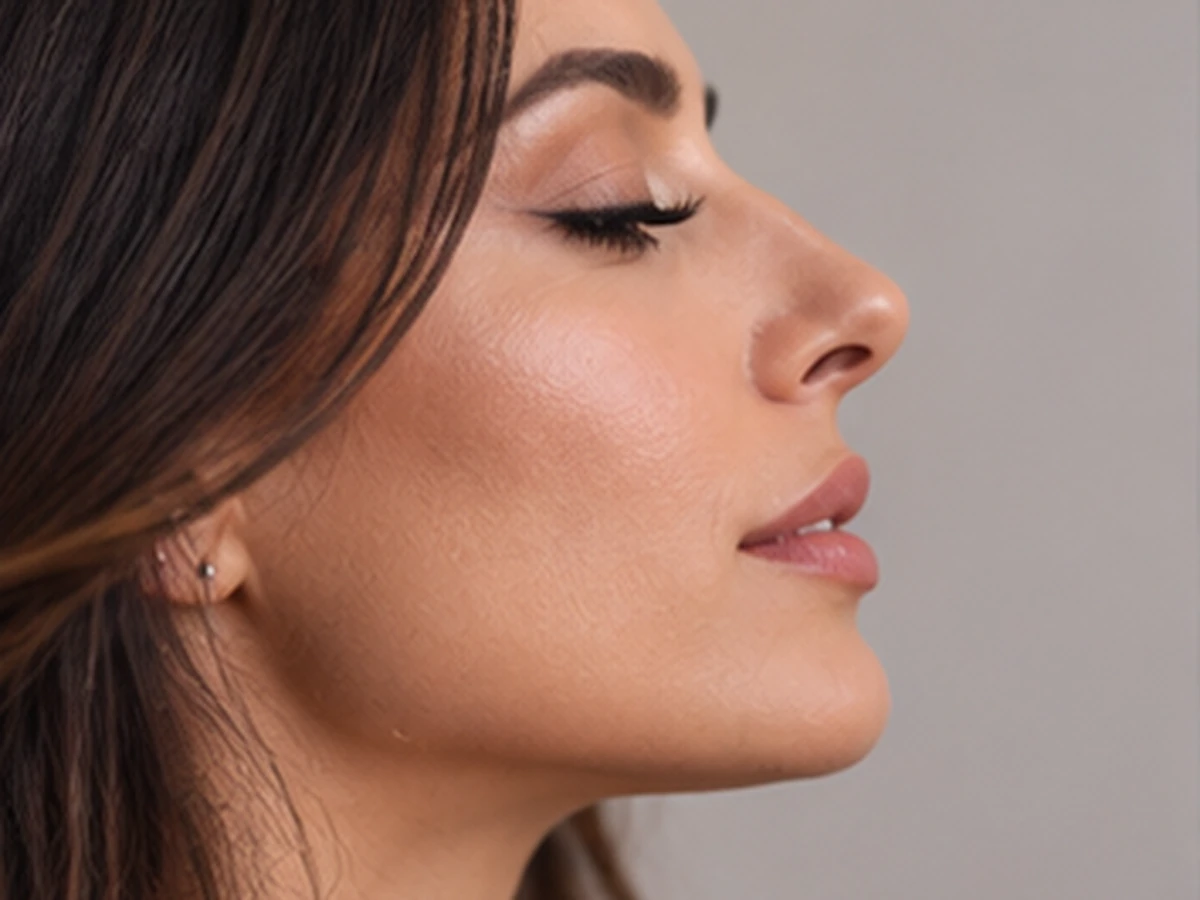 Referência visual para Rinoplastia